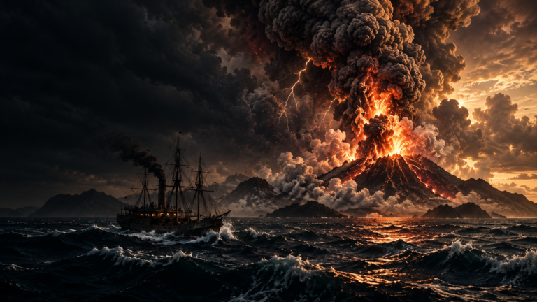Krakatoa 1883: la explosión que dio la vuelta al mundo